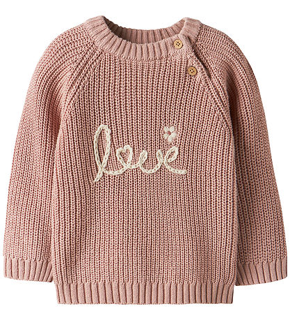 Lil'Atelier Blússa - Prjónað - NbfEmlen - Misty Rose