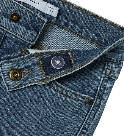 Name It Jeans - Wide - NmfRose - Medium+ Blue Denim