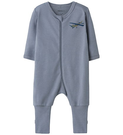 Name It Pyjamasdräkt - 2-pack - NOOS - NbmNightsuit - Peyote/W/T