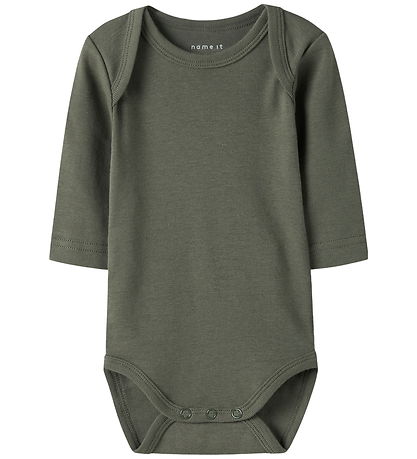 Name It Bodysuit - l/s - 3-Pack - Noos - NbmBody - Jet Stream/W/