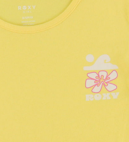 Roxy Stuttermabolur - Lily Regular Nótt - Lemon Drop