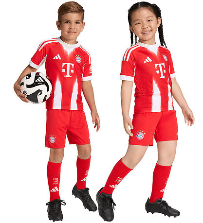 adidas Performance Fußballset - FC Bayern - Rot m. Logo