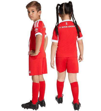 adidas Performance Fußballset - FC Bayern - Rot m. Logo