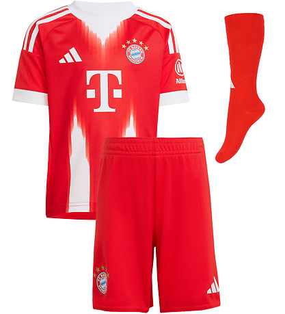 adidas Performance Fußballset - FC Bayern - Rot m. Logo