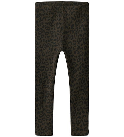 Name It Leggings - Rib - Leo - NmfLeleo - Delicioso