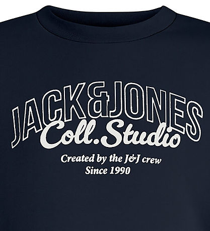 Jack & Jones Sweatshirt - JjMakoto - Sky Captain/BIG Print