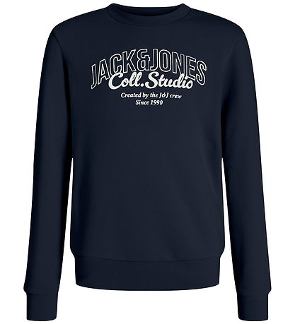 Jack & Jones Sweatshirt - JjMakoto - Sky Captain/BIG Print