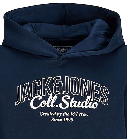 Jack & Jones Kapuzenpullover - JjMakoto - Sky Captain/BIG Print
