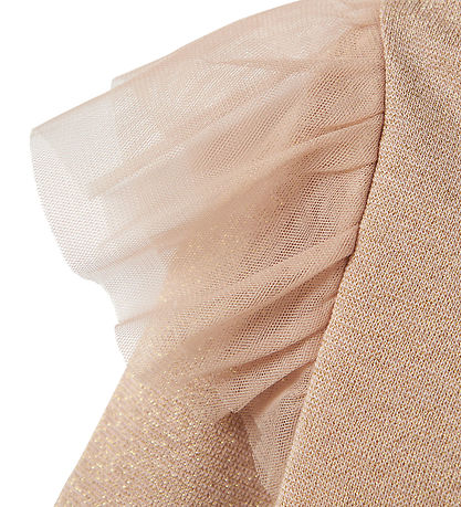 Name It Blússa - NmfLulla - Glansandi Lilac/Lurex