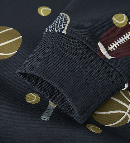 Name It Sweatshirt - NmmKeaton - Navy Blazer w. Print