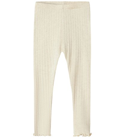 Name It Leggings - Rib - NmfLalla - Peyote blanda M. Mynsturprjó