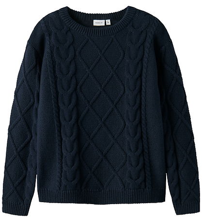 Name It Blouse - Knitted - NmmLyle - Navy Blazer