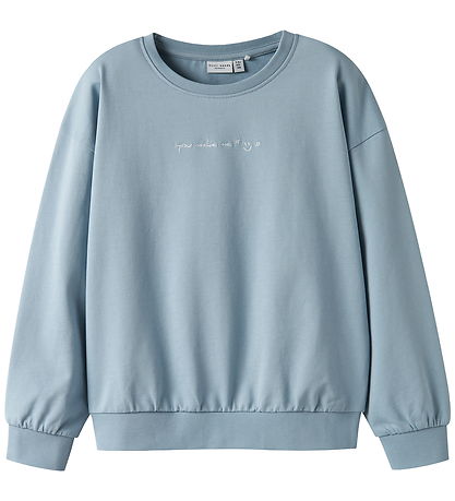 Name It Sweatshirt - NkfVanita - Dusty Blue/Mach mich
