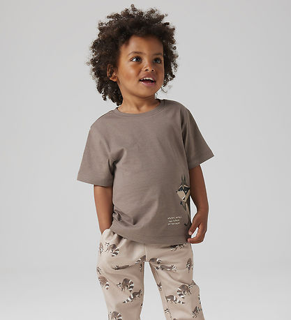 Pantalon de Jogging Name It - NmmKeonel - Simplement Taupe