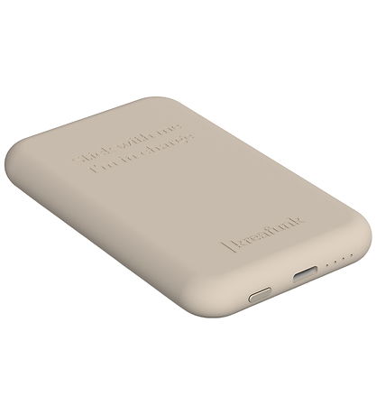 Kreafunk Power Bank - toCHARGE Qi - Ivory Sand - 5,000mAh