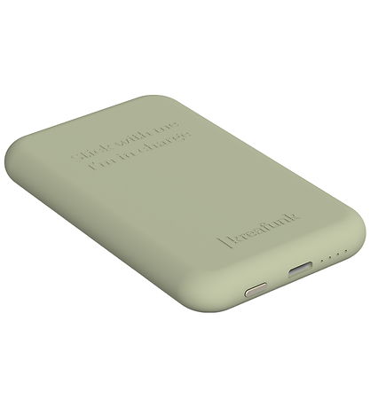Kreafunk Power Bank - toCHARGE Qi - Dusty Olive - 5,000mAh