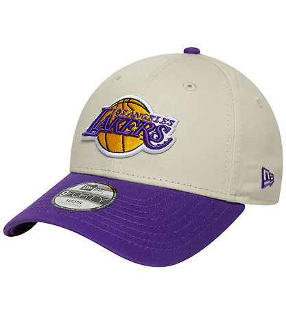 New Era Derhúfa - 9Forty - Los Angeles Lakers - Ljósbrúnt/Fjólub