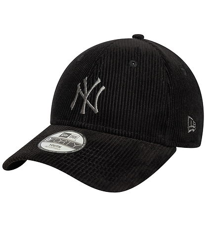 New Era Kappe - Cord - 9Forty - New York Yankees - Schwarz