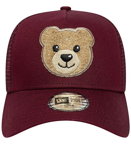New Era Cap - Trucker - Bear - Dark Red