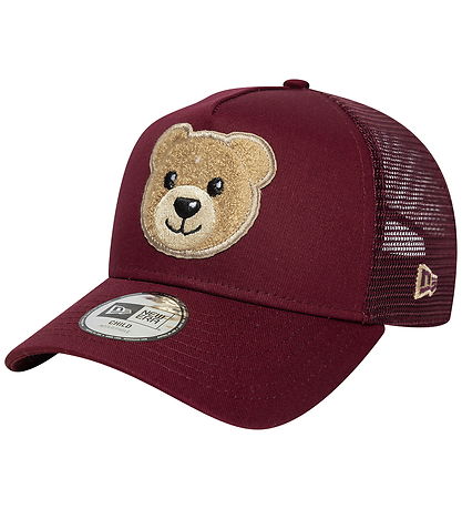 New Era Cap - Trucker - Bear - Dark Red