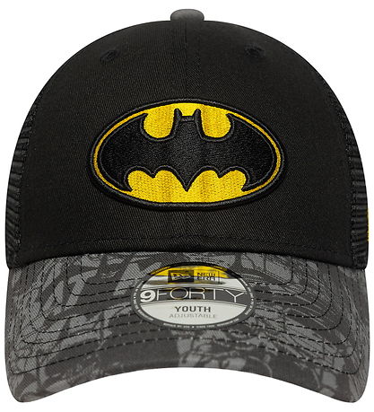 New Era Cap - 9Forty - Trucker - Batman - Black