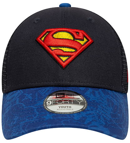 New Era Keps - 9Forty - Lastbilschaufför - Superman - Blå