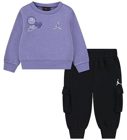 Jordan Jogging galli - Svart/Fjólublátt