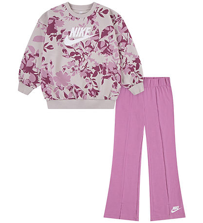Nike Set - Sweatshirt/Leggings - Magic Flamingo