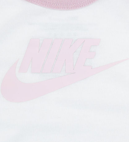 Nike Set - Cardigan/Sweatpants/Bodysuit s/s - Pink Foam
