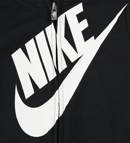 Nike Set - Cardigan/Joggingbroek/Romper s/s - Zwart