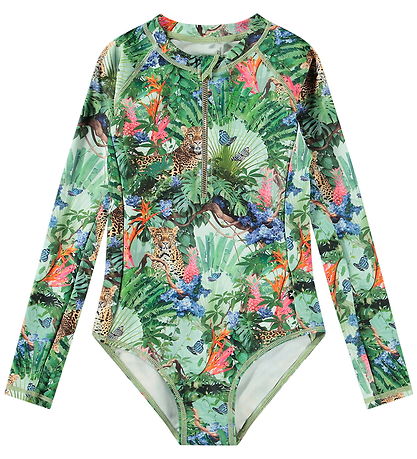 Molo Sundföt - UV50+ - Háls - Green Tropical