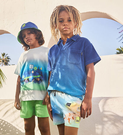 Molo Badshorts - UV50+ - Niko Solid - Green Vibes
