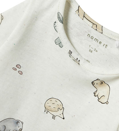 Name It Bodysuit l/s - NbnLuma - Cloud Dancer