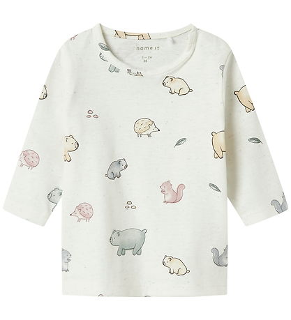 Name It Bodysuit l/s - NbnLuma - Cloud Dancer