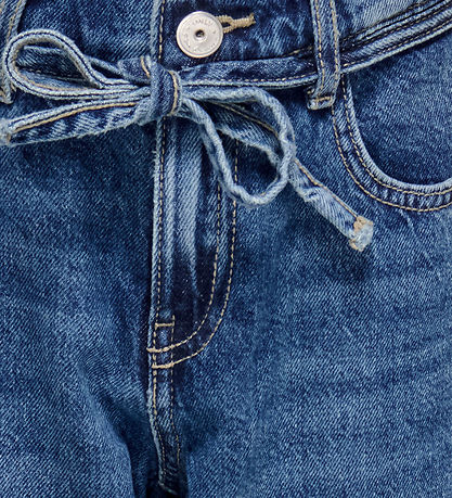 Kids Only Jeans - Straight - KogGianna - Medium+ Blue Denim