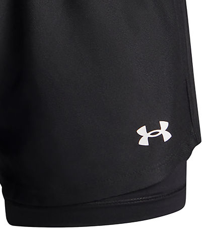 Under Armour Sports Shorts - Tech Play Up 2-I-1- Black