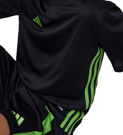 adidas Performance Stuttermabolur - Tabela 23 - Black/Seluli