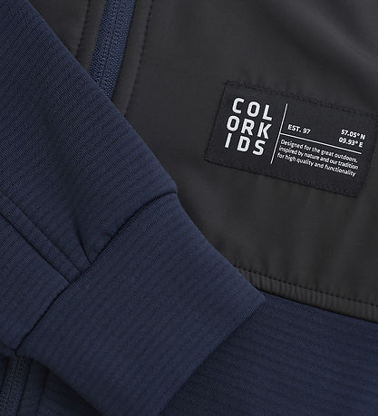 Color Kids Fleece Jacket - Total Eclipse