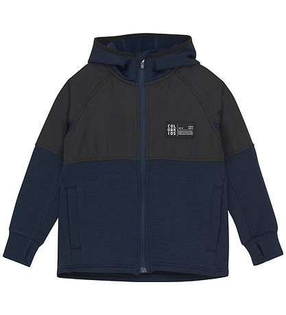 Color Kids Fleece Jacket - Total Eclipse