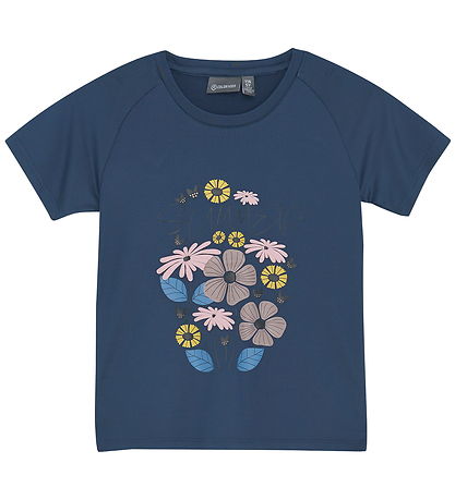 Color Kids Stuttermabolur - Vintage Indigo