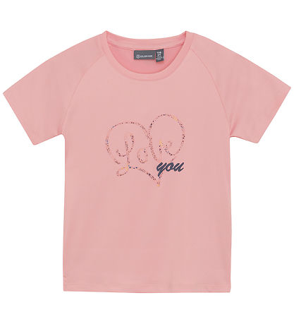Color Kids Stuttermabolur - Coral Blush