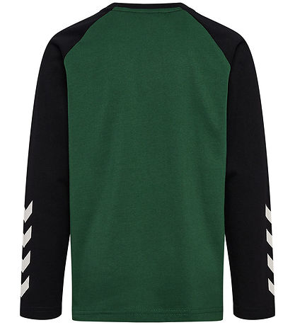 Hummel Stuttermabolur - hmlJr - Dark Green