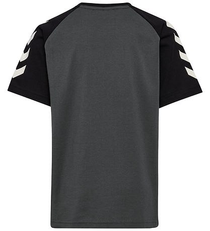 Hummel Stuttermabolur - HmlJr - Ebony