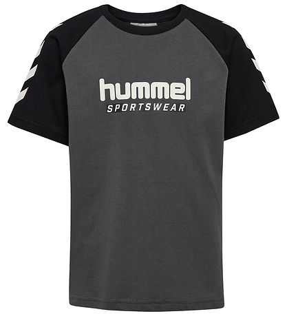 Hummel Stuttermabolur - HmlJr - Ebony