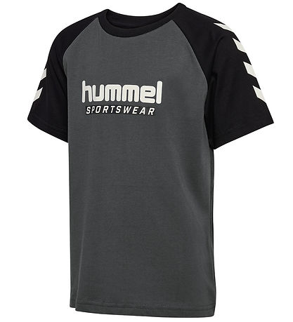 Hummel Stuttermabolur - HmlJr - Ebony