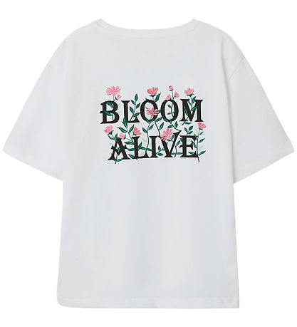 Name It T-shirt - NkfLonnie - Bright White w. Print