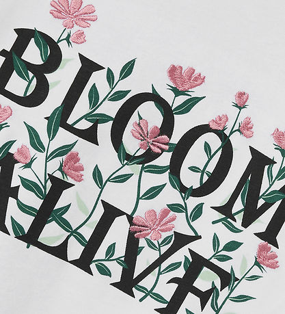 Name It T-shirt - NkfLonnie - Bright White w. Print