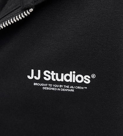 Jack & Jones Cardigan - Noos - JjeSoho - Svart M. Lógó