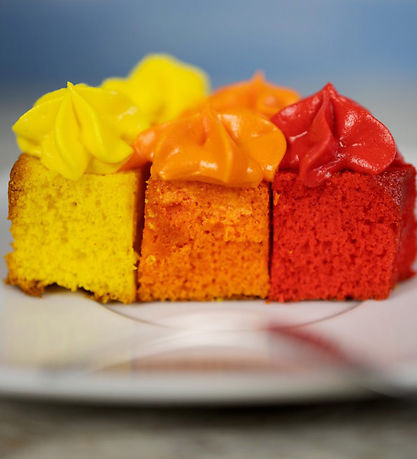 Dëna Backform - Silikon - Rainbow - Mustard