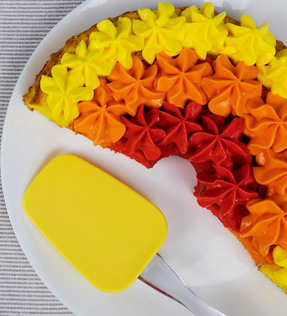 Dëna Backform - Silikon - Rainbow - Mustard